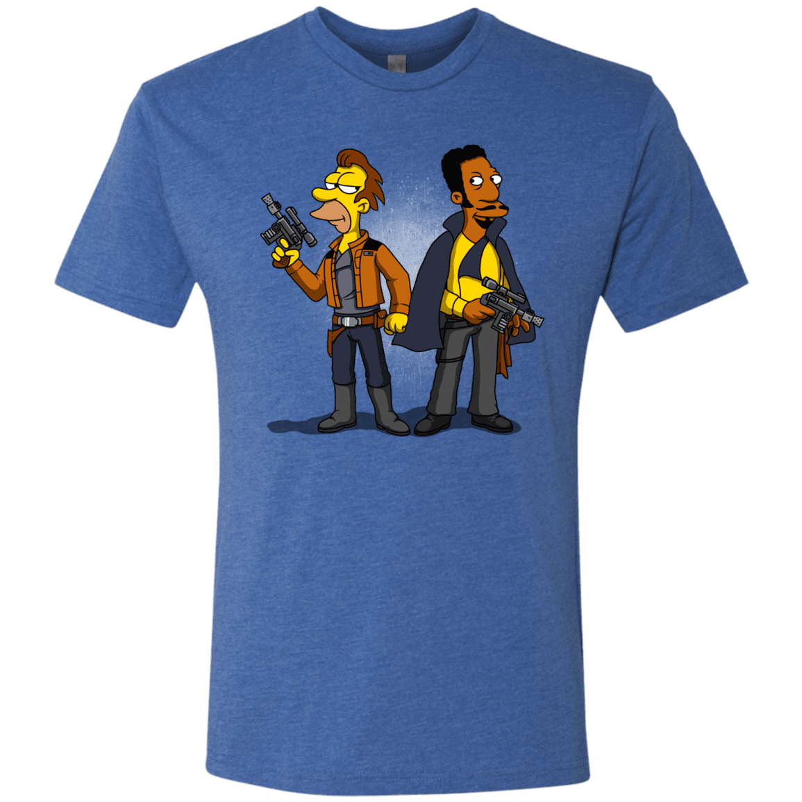 T-Shirts Vintage Royal / S Smugglers in Love Men's Triblend T-Shirt