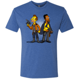 T-Shirts Vintage Royal / S Smugglers in Love Men's Triblend T-Shirt