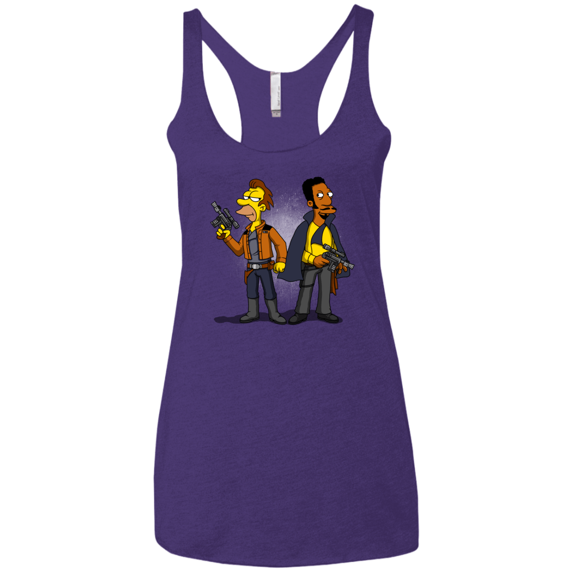 Smugglers in Love Women's Triblend Racerback Tank