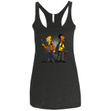 Smugglers in Love Women's Triblend Racerback Tank