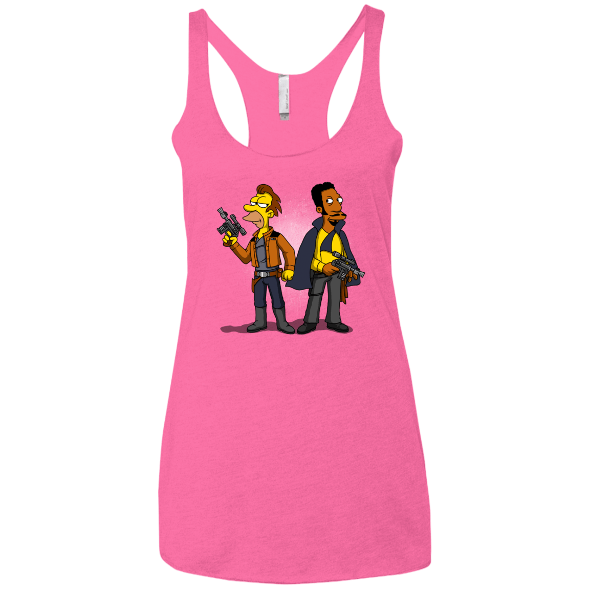 Smugglers in Love Women's Triblend Racerback Tank