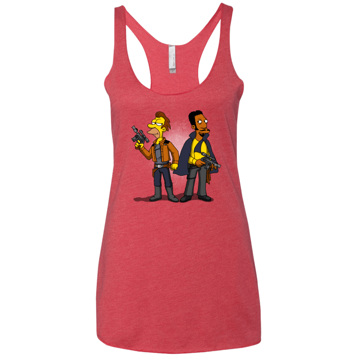 Smugglers in Love Women's Triblend Racerback Tank