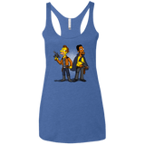 Smugglers in Love Women's Triblend Racerback Tank
