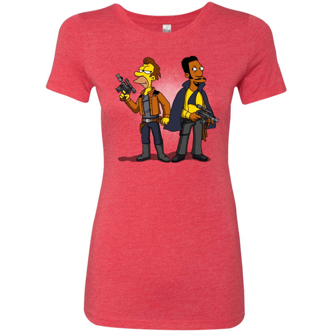 T-Shirts Vintage Red / S Smugglers in Love Women's Triblend T-Shirt