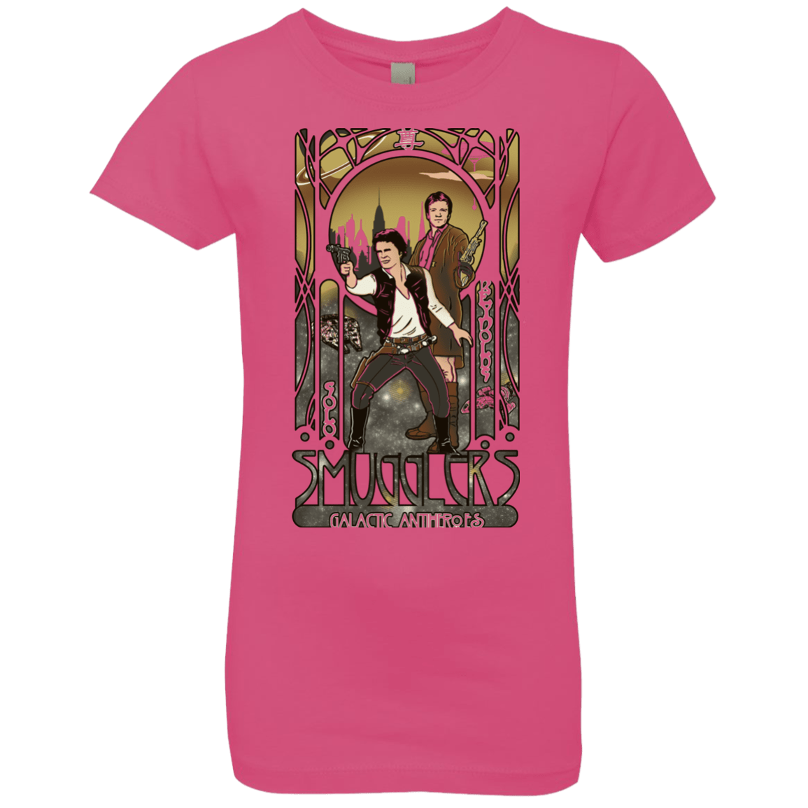 T-Shirts Hot Pink / YXS Smugglers, Inc Girls Premium T-Shirt