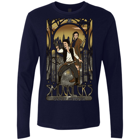 T-Shirts Midnight Navy / Small Smugglers, Inc Men's Premium Long Sleeve