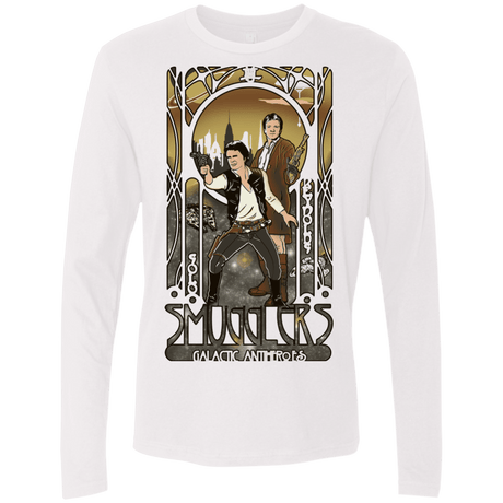 T-Shirts White / Small Smugglers, Inc Men's Premium Long Sleeve