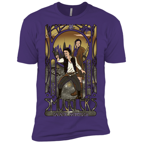 T-Shirts Purple / X-Small Smugglers, Inc Men's Premium T-Shirt