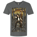 T-Shirts Heavy Metal / X-Small Smugglers, Inc Men's Premium V-Neck