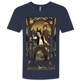 T-Shirts Midnight Navy / X-Small Smugglers, Inc Men's Premium V-Neck