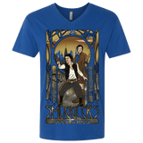 T-Shirts Royal / X-Small Smugglers, Inc Men's Premium V-Neck