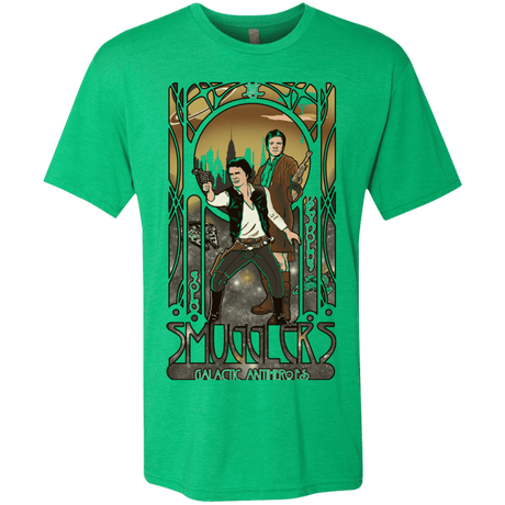 T-Shirts Envy / Small Smugglers, Inc Men's Triblend T-Shirt