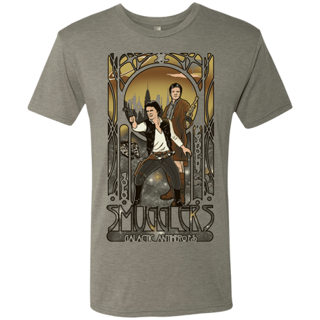 T-Shirts Venetian Grey / Small Smugglers, Inc Men's Triblend T-Shirt