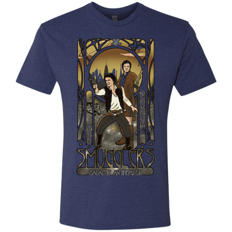 T-Shirts Vintage Navy / Small Smugglers, Inc Men's Triblend T-Shirt