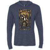 T-Shirts Vintage Navy / X-Small Smugglers, Inc Triblend Long Sleeve Hoodie Tee