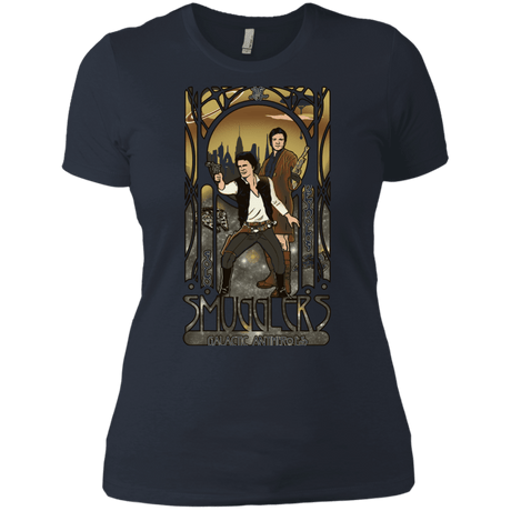 T-Shirts Indigo / X-Small Smugglers, Inc Women's Premium T-Shirt