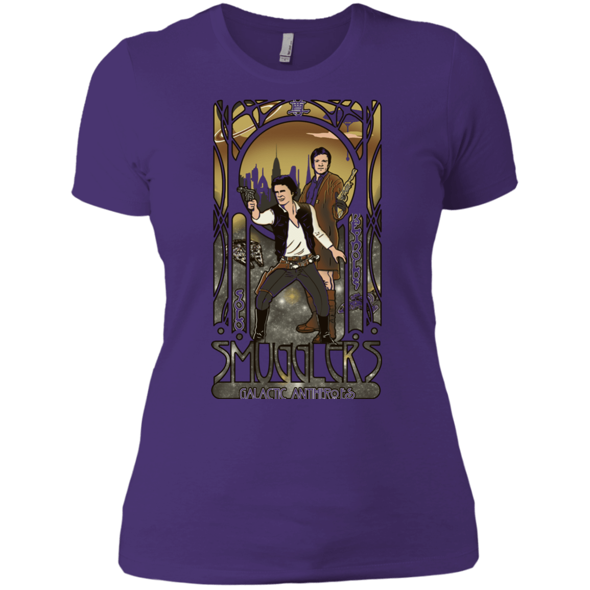 T-Shirts Purple / X-Small Smugglers, Inc Women's Premium T-Shirt