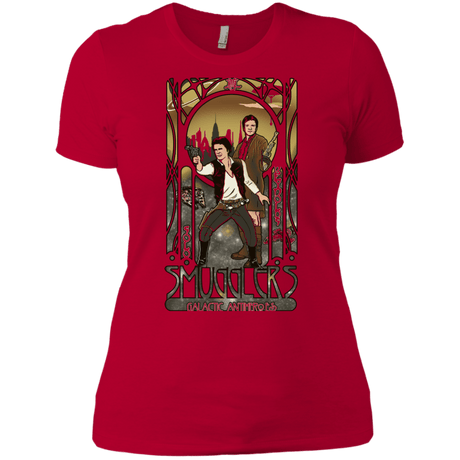 T-Shirts Red / X-Small Smugglers, Inc Women's Premium T-Shirt