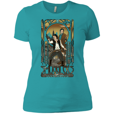 T-Shirts Tahiti Blue / X-Small Smugglers, Inc Women's Premium T-Shirt