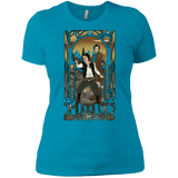 T-Shirts Turquoise / X-Small Smugglers, Inc Women's Premium T-Shirt