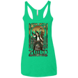 T-Shirts Envy / X-Small Smugglers, Inc Women's Triblend Racerback Tank