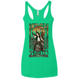 T-Shirts Envy / X-Small Smugglers, Inc Women's Triblend Racerback Tank