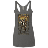 T-Shirts Premium Heather / X-Small Smugglers, Inc Women's Triblend Racerback Tank
