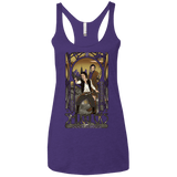 T-Shirts Purple / X-Small Smugglers, Inc Women's Triblend Racerback Tank