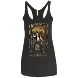 T-Shirts Vintage Black / X-Small Smugglers, Inc Women's Triblend Racerback Tank