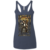 T-Shirts Vintage Navy / X-Small Smugglers, Inc Women's Triblend Racerback Tank