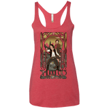 T-Shirts Vintage Red / X-Small Smugglers, Inc Women's Triblend Racerback Tank