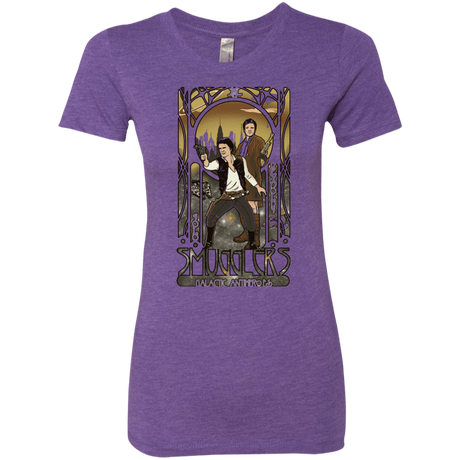 T-Shirts Purple Rush / Small Smugglers, Inc Women's Triblend T-Shirt