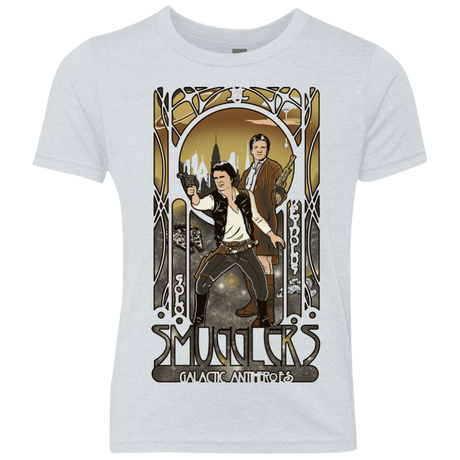 T-Shirts Heather White / YXS Smugglers, Inc Youth Triblend T-Shirt
