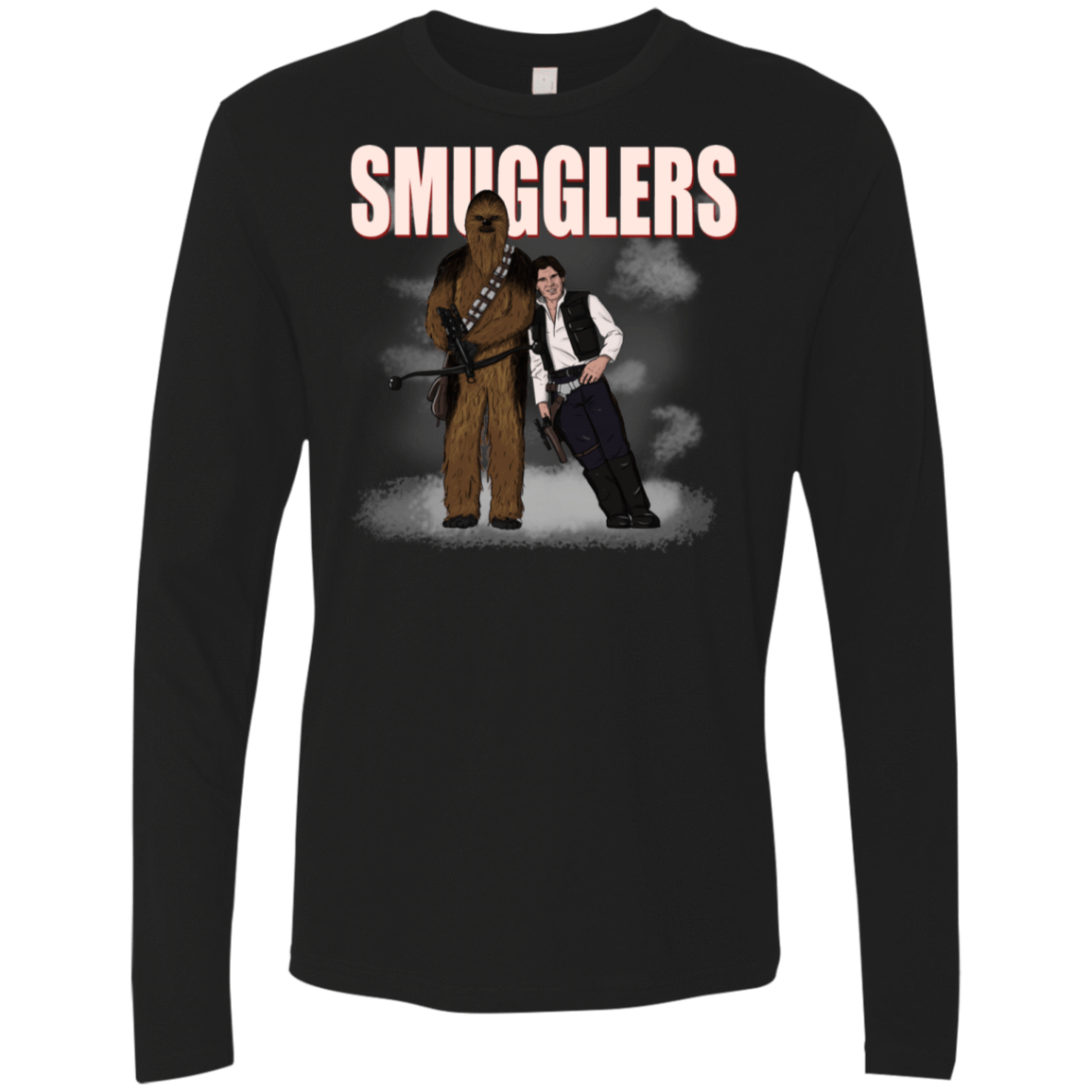 T-Shirts Black / S Smugglers Men's Premium Long Sleeve