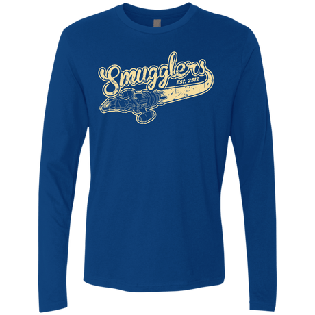 T-Shirts Royal / Small Smugglers Men's Premium Long Sleeve