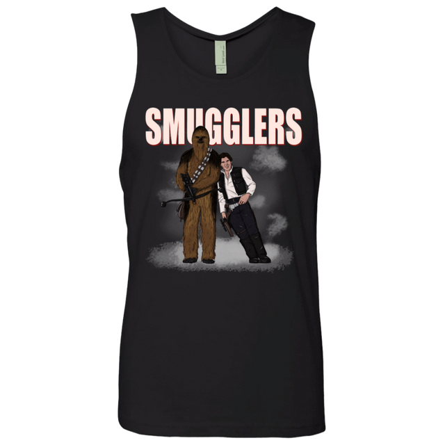 T-Shirts Black / S Smugglers Men's Premium Tank Top