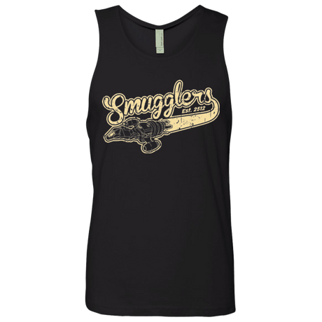 T-Shirts Black / Small Smugglers Men's Premium Tank Top