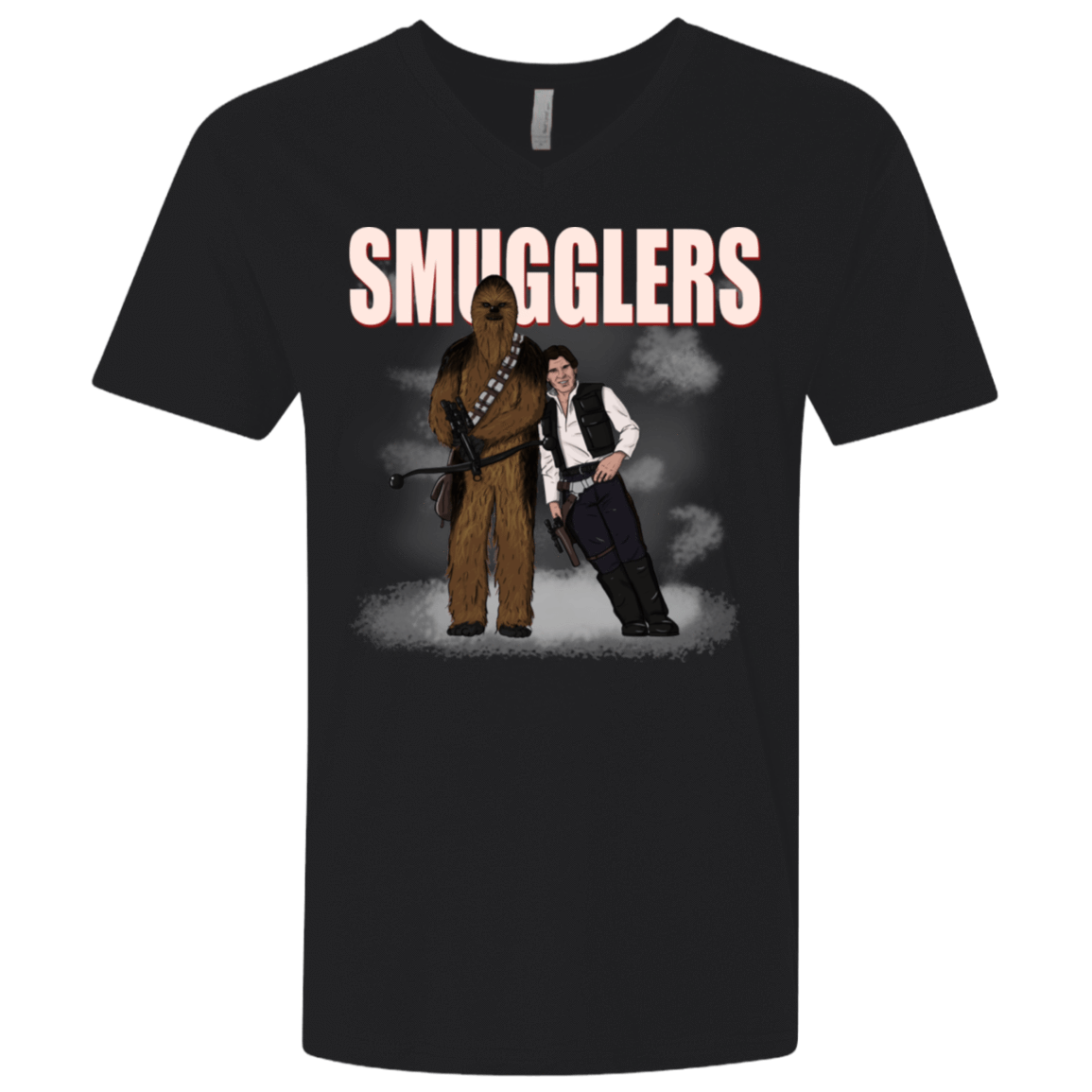T-Shirts Black / X-Small Smugglers Men's Premium V-Neck