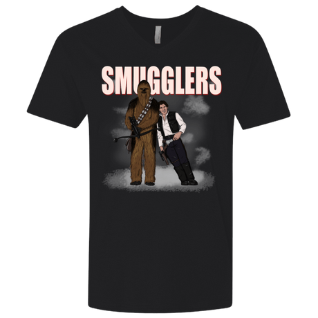 T-Shirts Black / X-Small Smugglers Men's Premium V-Neck