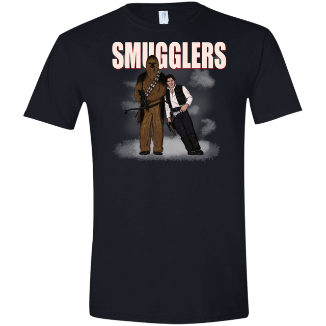 T-Shirts Black / X-Small Smugglers Men's Semi-Fitted Softstyle