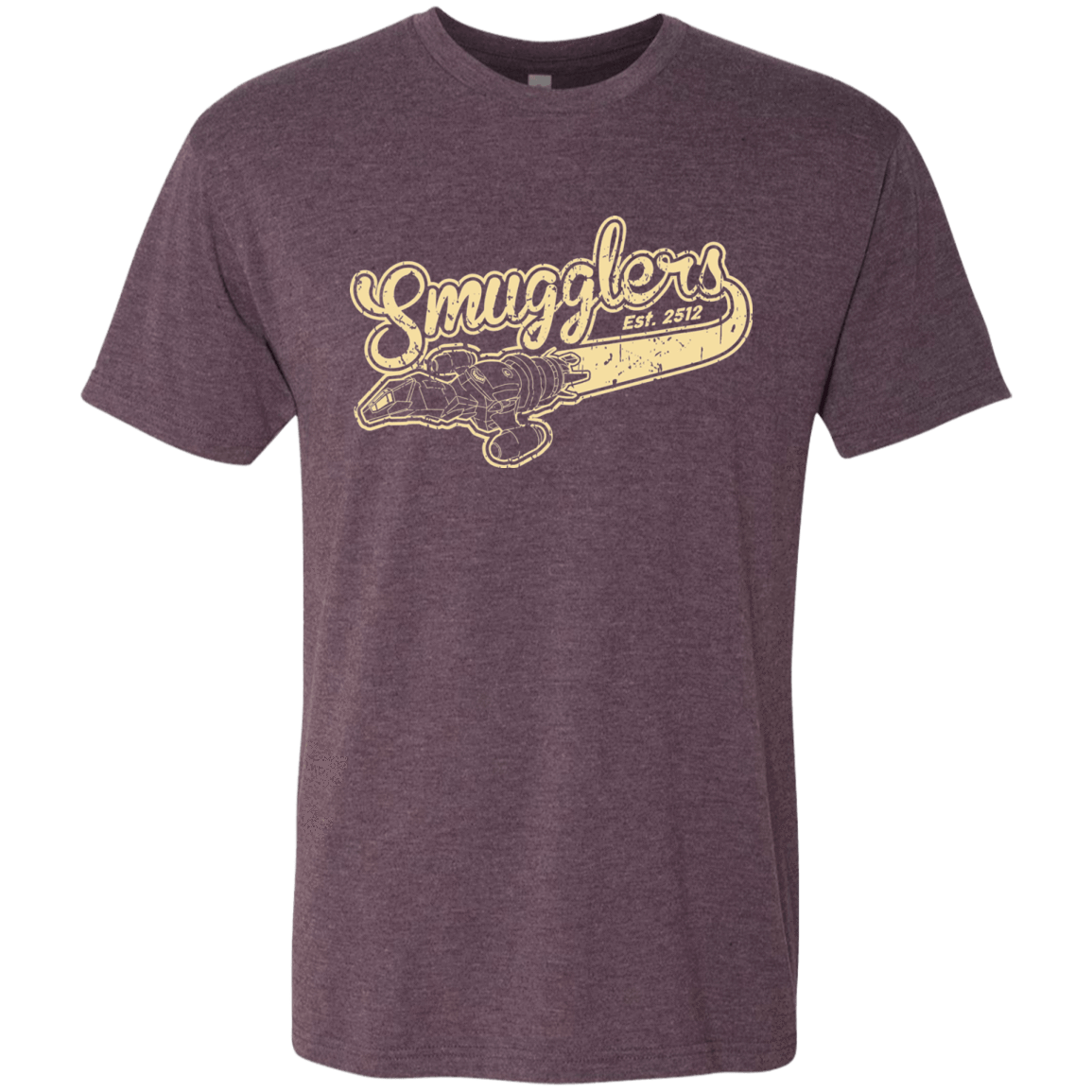 T-Shirts Vintage Purple / Small Smugglers Men's Triblend T-Shirt