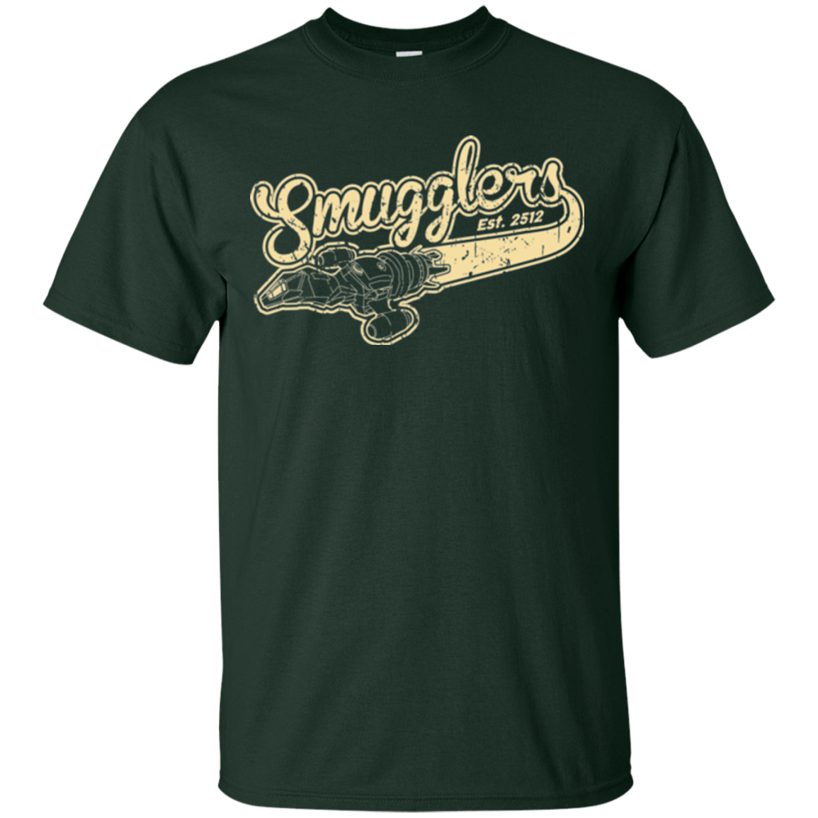 T-Shirts Forest Green / Small Smugglers T-Shirt