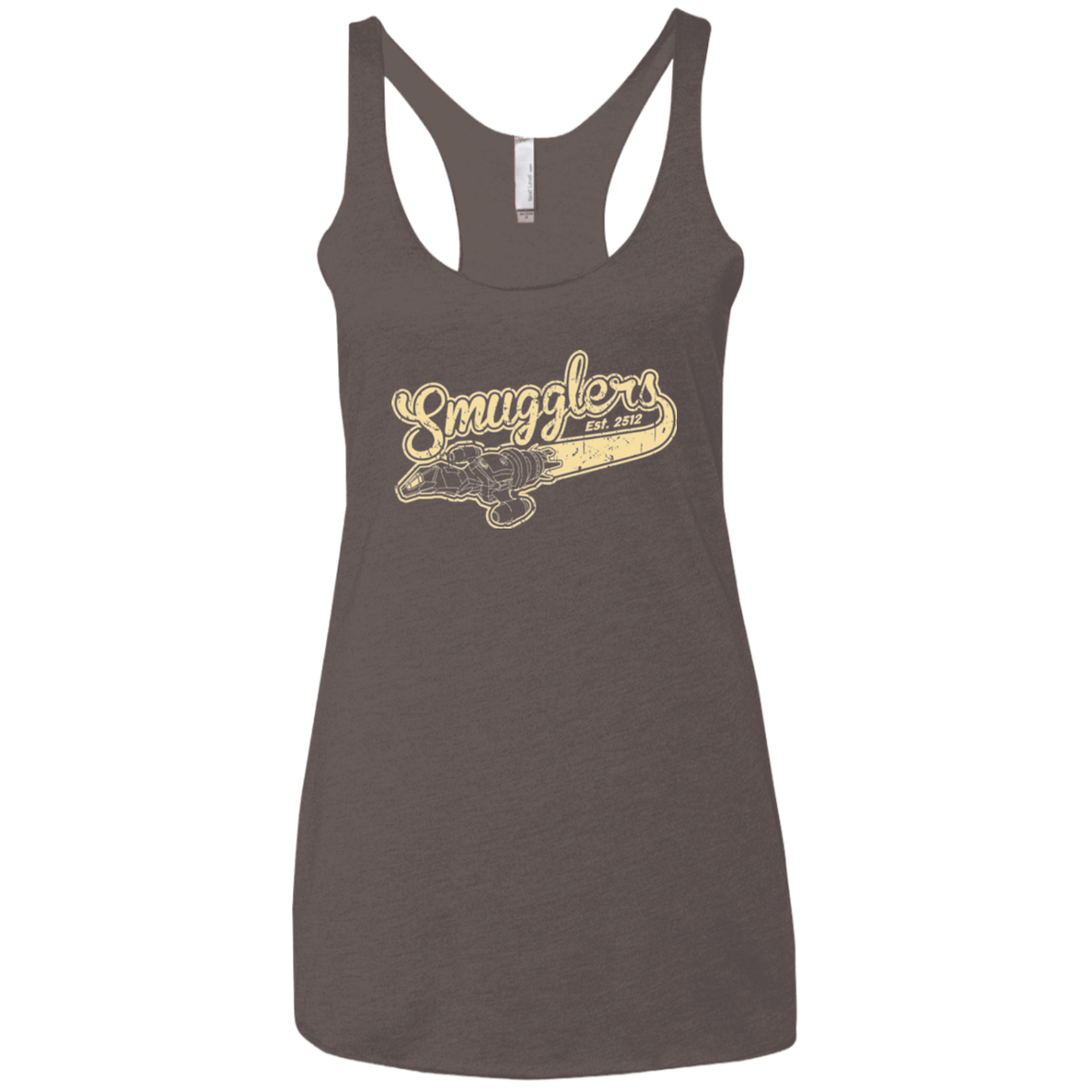 T-Shirts Macchiato / X-Small Smugglers Women's Triblend Racerback Tank