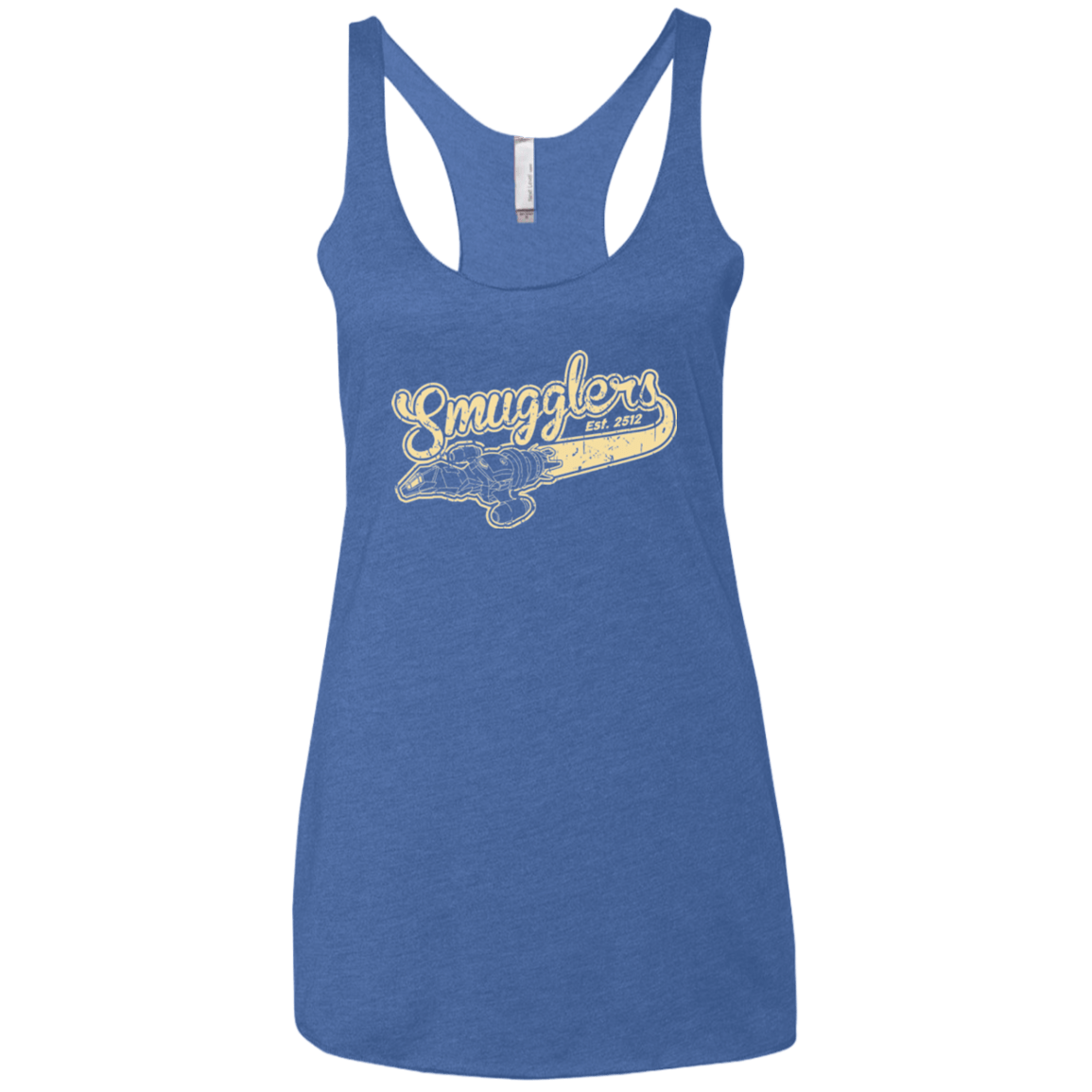 T-Shirts Vintage Royal / X-Small Smugglers Women's Triblend Racerback Tank