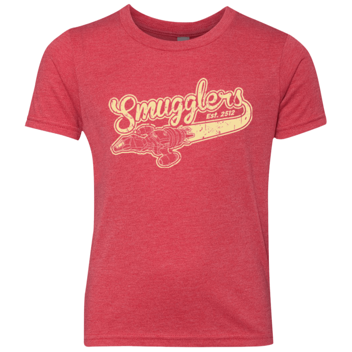T-Shirts Vintage Red / YXS Smugglers Youth Triblend T-Shirt