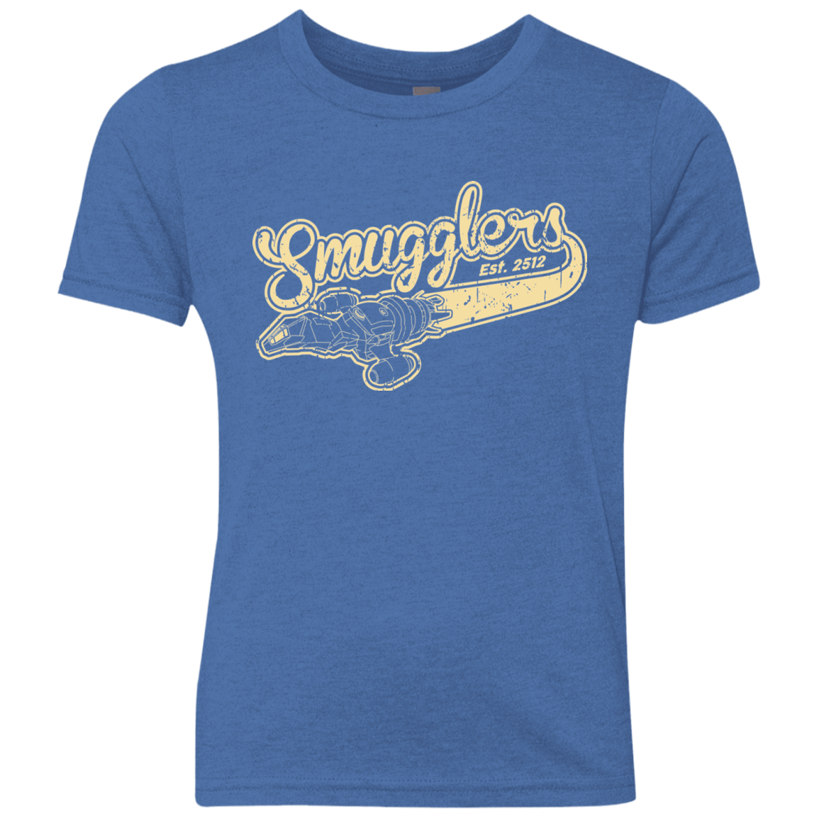 T-Shirts Vintage Royal / YXS Smugglers Youth Triblend T-Shirt