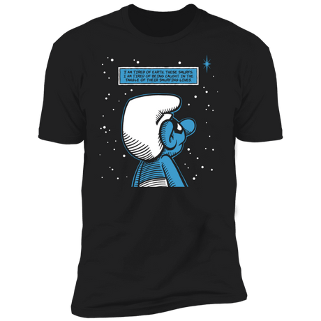 T-Shirts Black / X-Small Smurfhattan Men's Premium T-Shirt