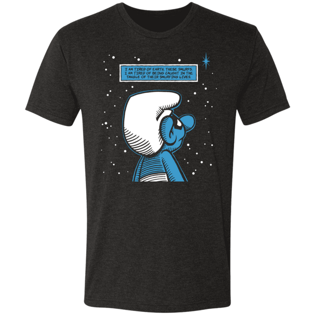 T-Shirts Vintage Black / S Smurfhattan Men's Triblend T-Shirt