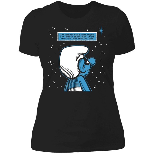 T-Shirts Black / X-Small Smurfhattan Women's Premium T-Shirt