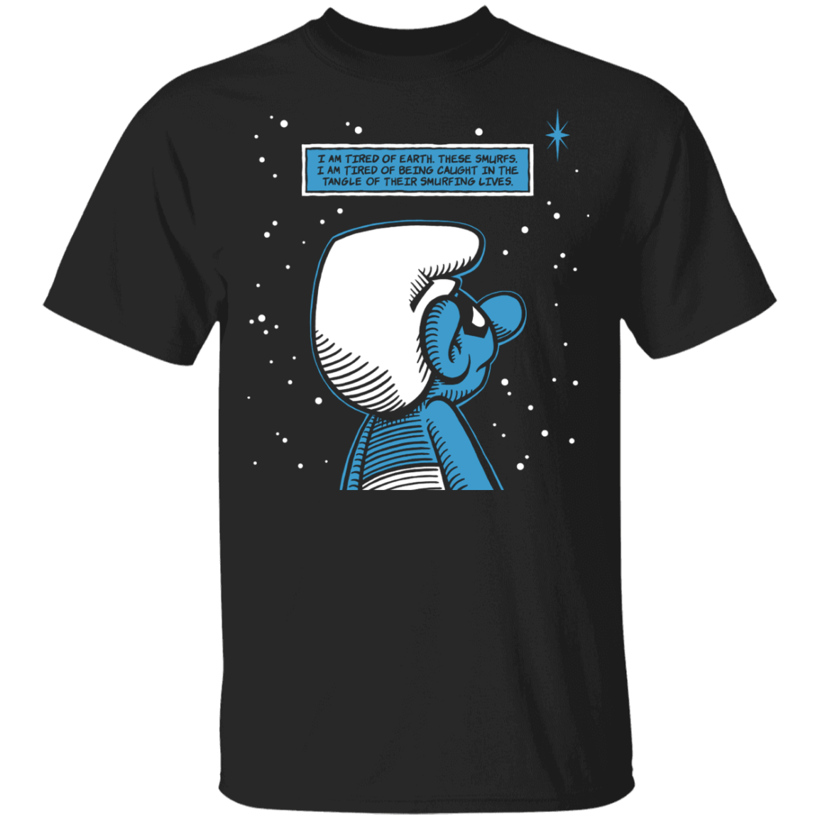 T-Shirts Black / YXS Smurfhattan Youth T-Shirt